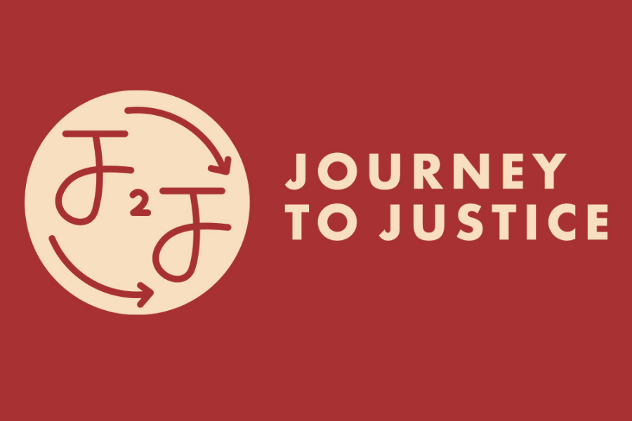 Parish of the Epiphany's Journey to Justice (J2J) logo