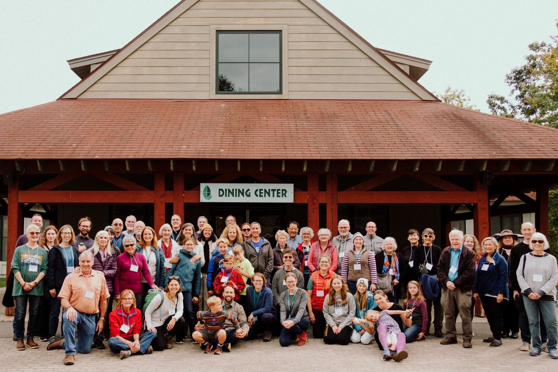 Group photo from Parish of the Epiphany's annual retreat at the Barbara C. Harris Camp in Greenfield, NH